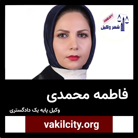 فاطمه محمدی وکیل