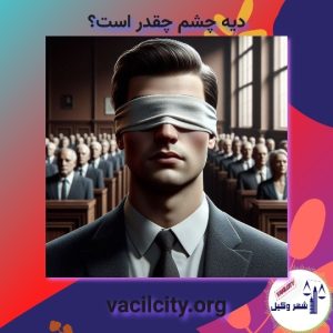 چقدر دیه برای چشم تعیین می شود