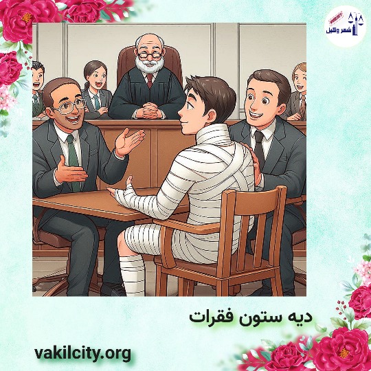 مبلغ دیه فقرات