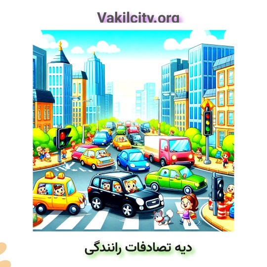 مقدار دیه تصادفات رانندگی