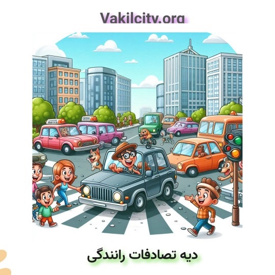 مقدار دیه در تصادفات رانندگی