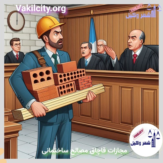 جرم قاچاق مصالح