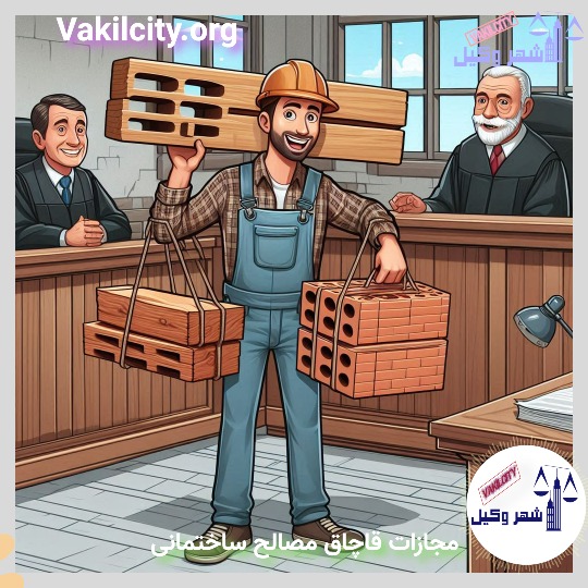 مجازات قاچاق مصالح