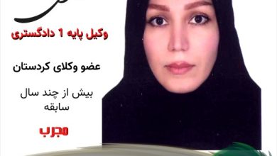 شادی زندی وکیل سنندج