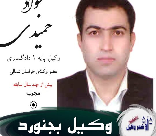 جواد حمیدی وکیل بجنورد