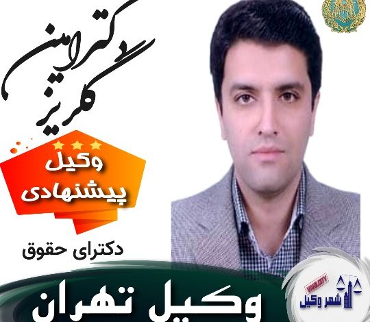دکتر امین گلریز وکیل تهران