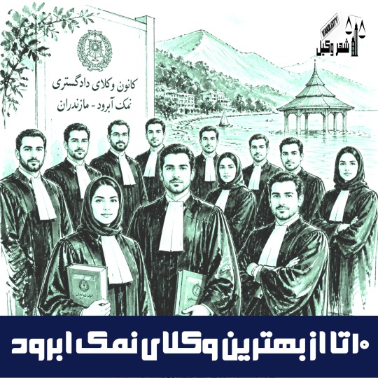 10 بهترین وکیل نمک آبرود 🥇【آپدیت جدید】⚖️