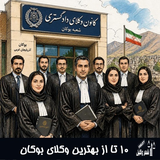 12 بهترین وکیل بوکان