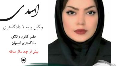 بهاره اسدی وکیل