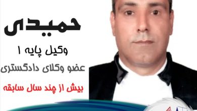 حامد حمیدی وکیل