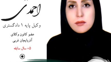 رقیه احمدی وکیل