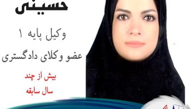 سمیه حسینی وکیل