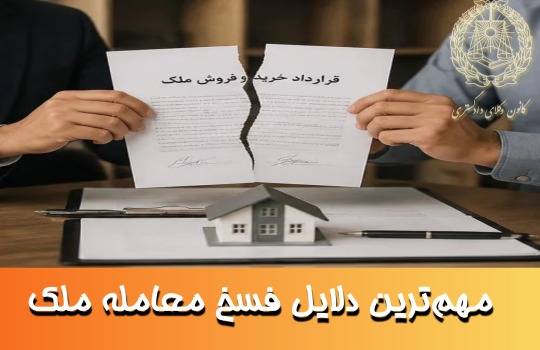 مهم‌ترین دلایل فسخ معامله ملک