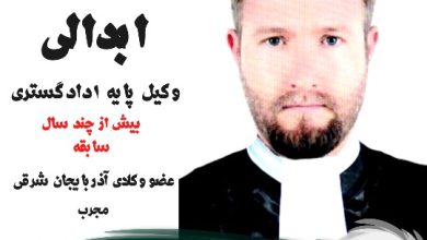 نادر ابدالی وکیل