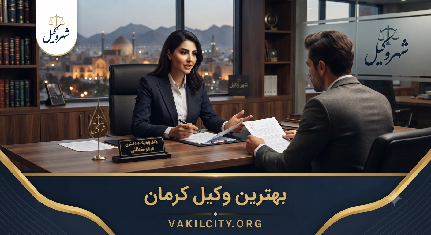 یهترین وکیل در شهر کرمان