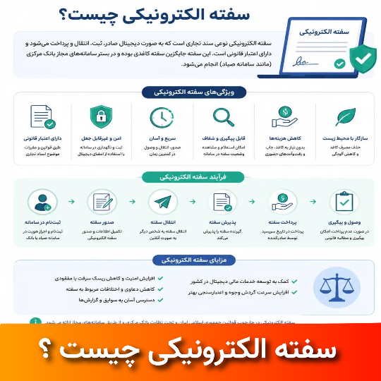 سفته الکترونیکی (راهکار امنِ دنیای امروز)