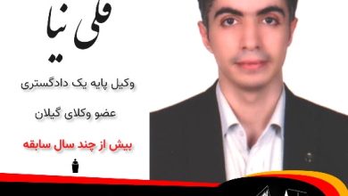 محمد قلی نیا ⚖️وکیل آستارا