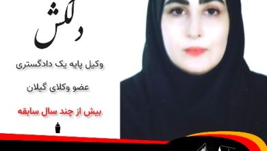 مژگان دلکش ⚖️وکیل آستارا